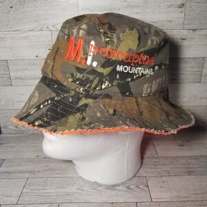 Kids CHILD Camo Bucket Hat Michigan Porcupine Mountains Bucket Style MEDIUM